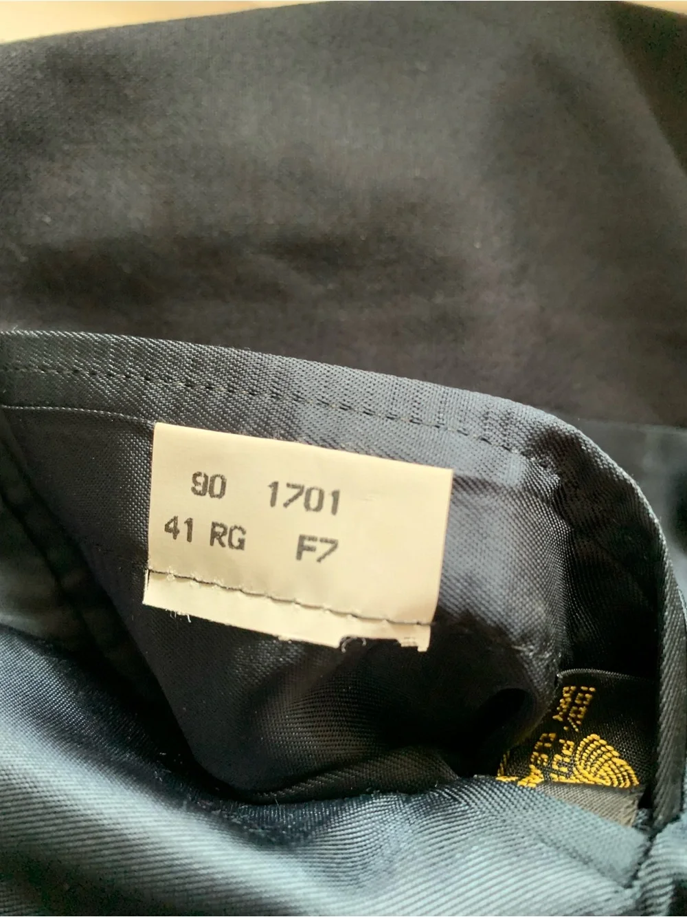Brooks Brothers Double Breasted Black Blazer with Gold Logo Patch